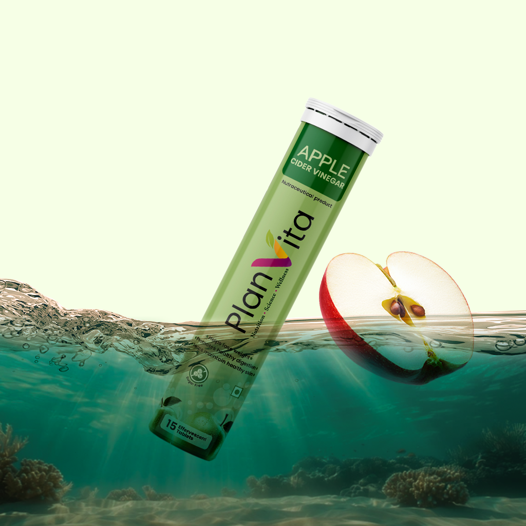 PlanVita Apple Cider Vinegar Effervescent Tablets