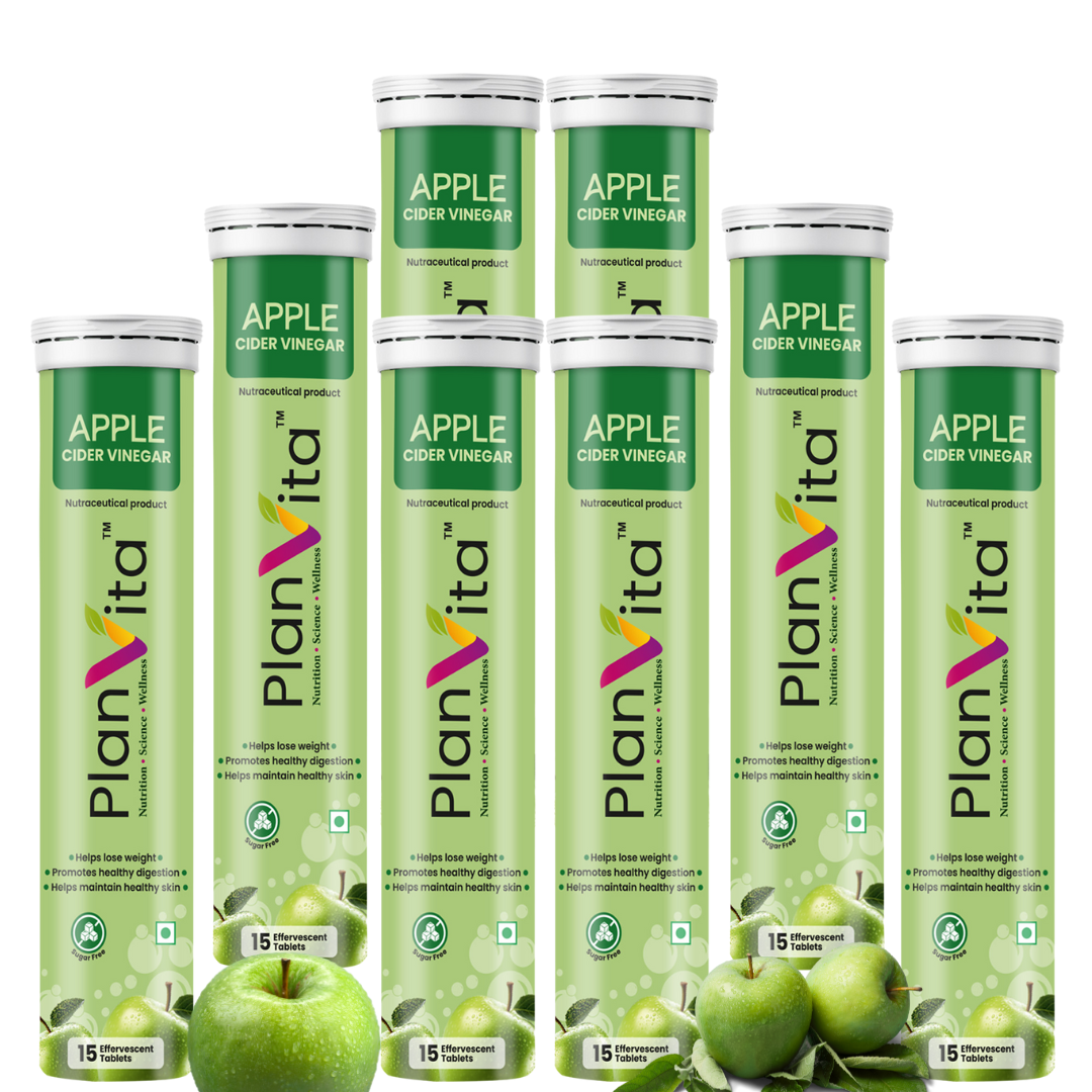 PlanVita Apple Cider Vinegar Effervescent Tablets