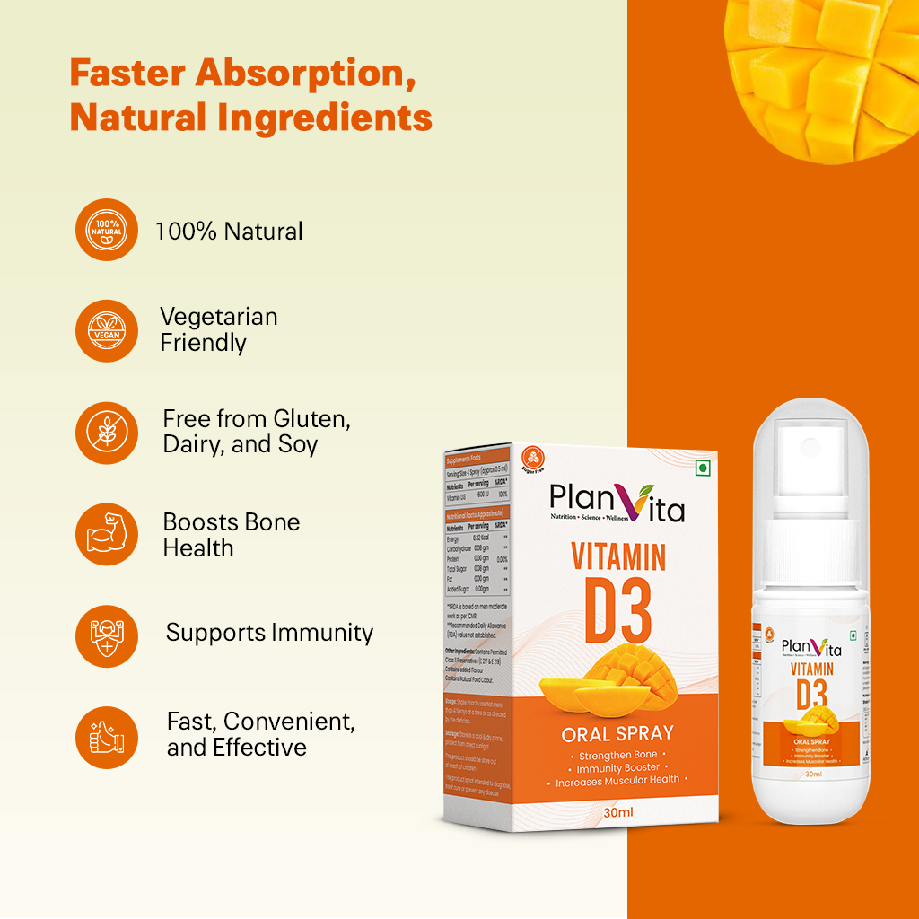 PLANVITA- Vitamin D3 Oral Spray